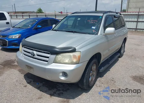 2004 Toyota Highlander V6 z USA, uszkodzony, nr VIN JTEDP21A540008208